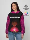 Женское худи / UNDERTALE FRISK