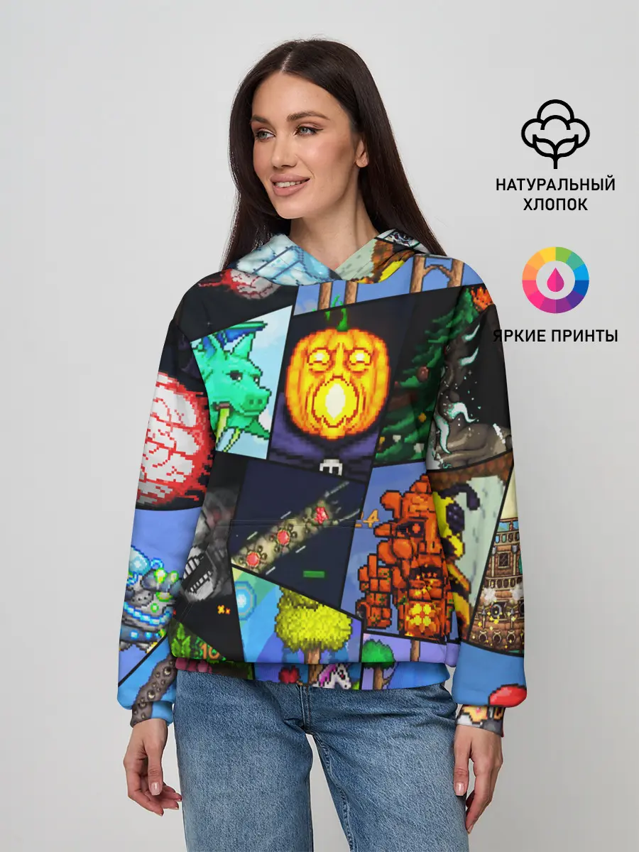 Женское худи / Terraria allpic