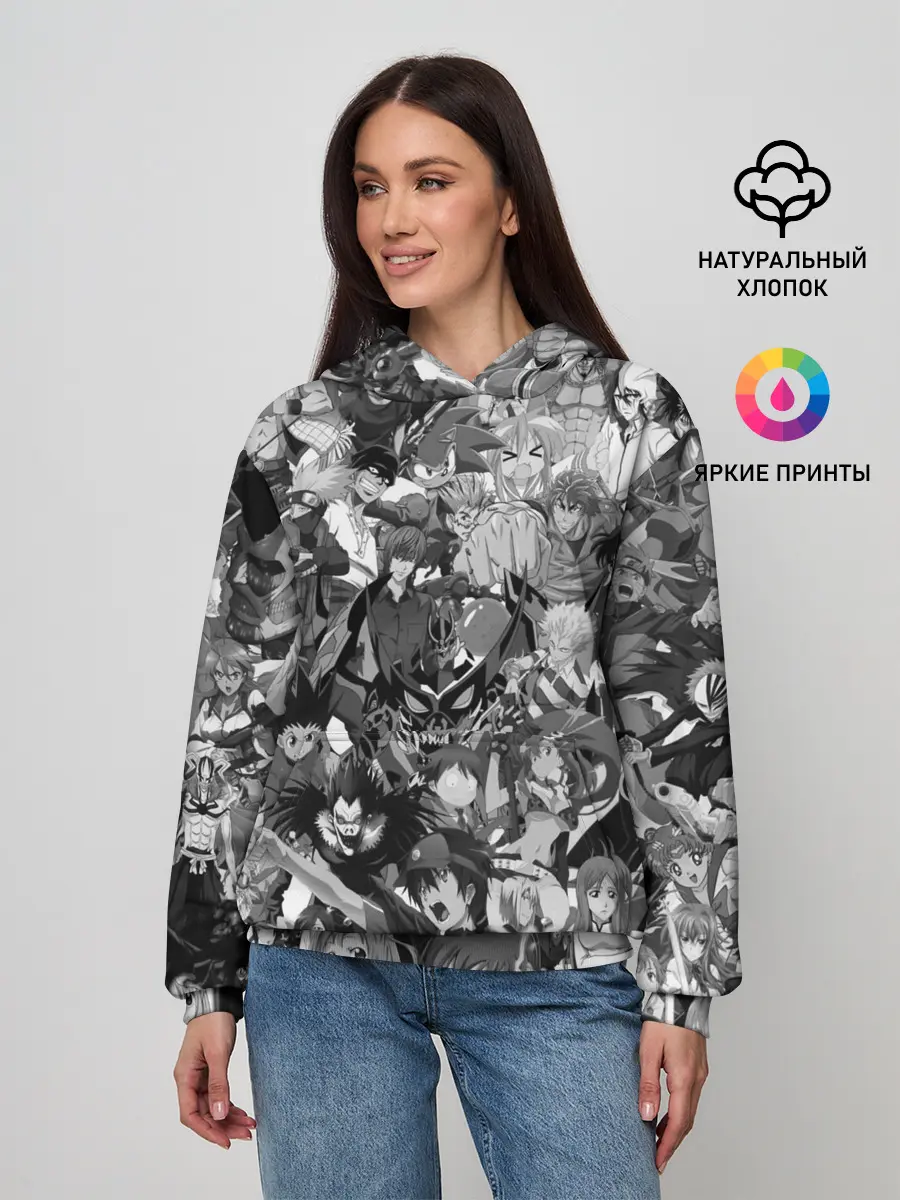 Женское худи / ANIME HEROES