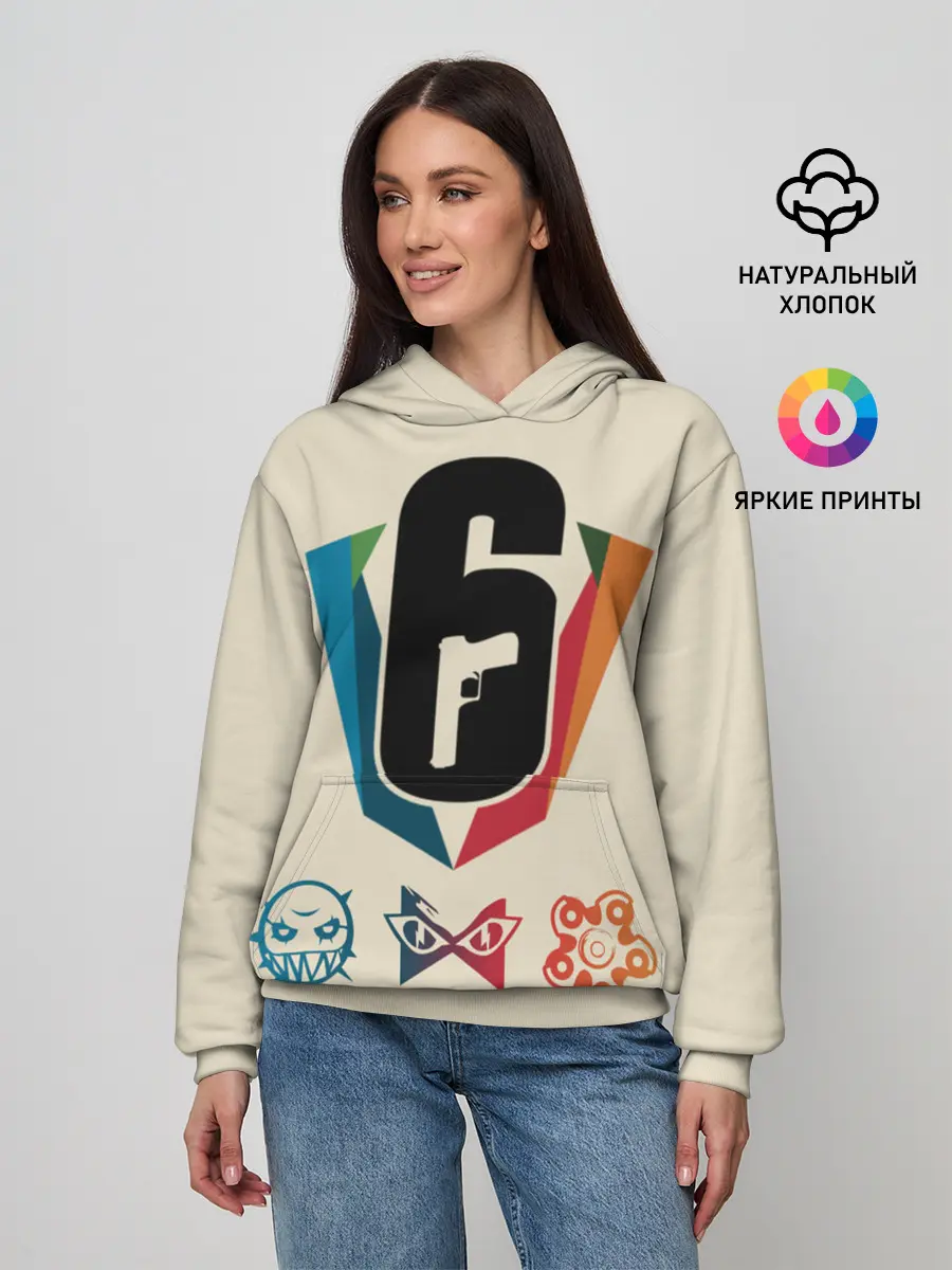 Женское худи / Rainbow Six Siege