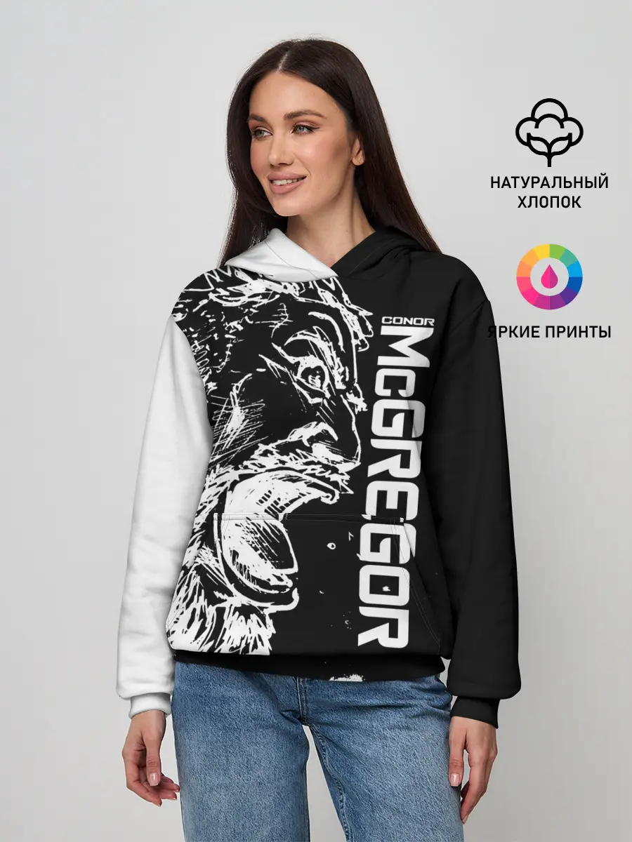 Женское худи / Конор МакГрегор