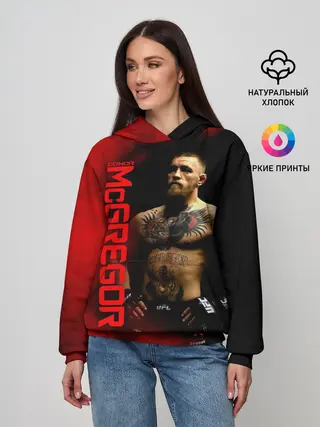 Женское худи / Конор МакГрегор