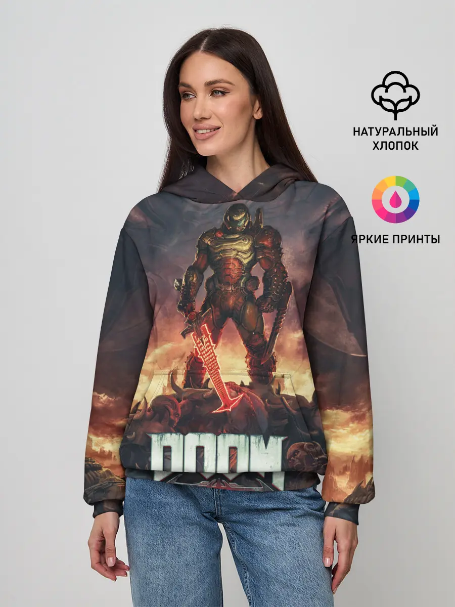 Женское худи / DOOM ETERNAL