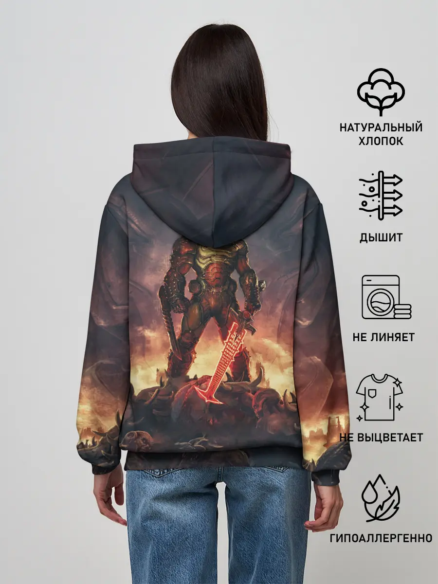 Женское худи / DOOM ETERNAL