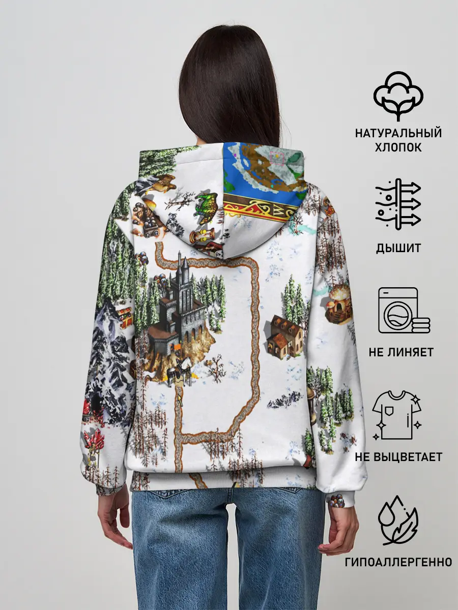 Женское худи / Heroes of Might and Magic