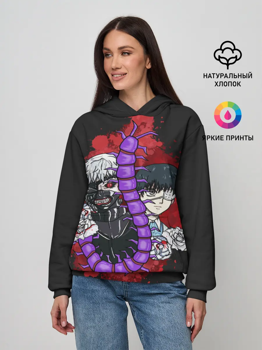 Женское худи / Токийский гуль