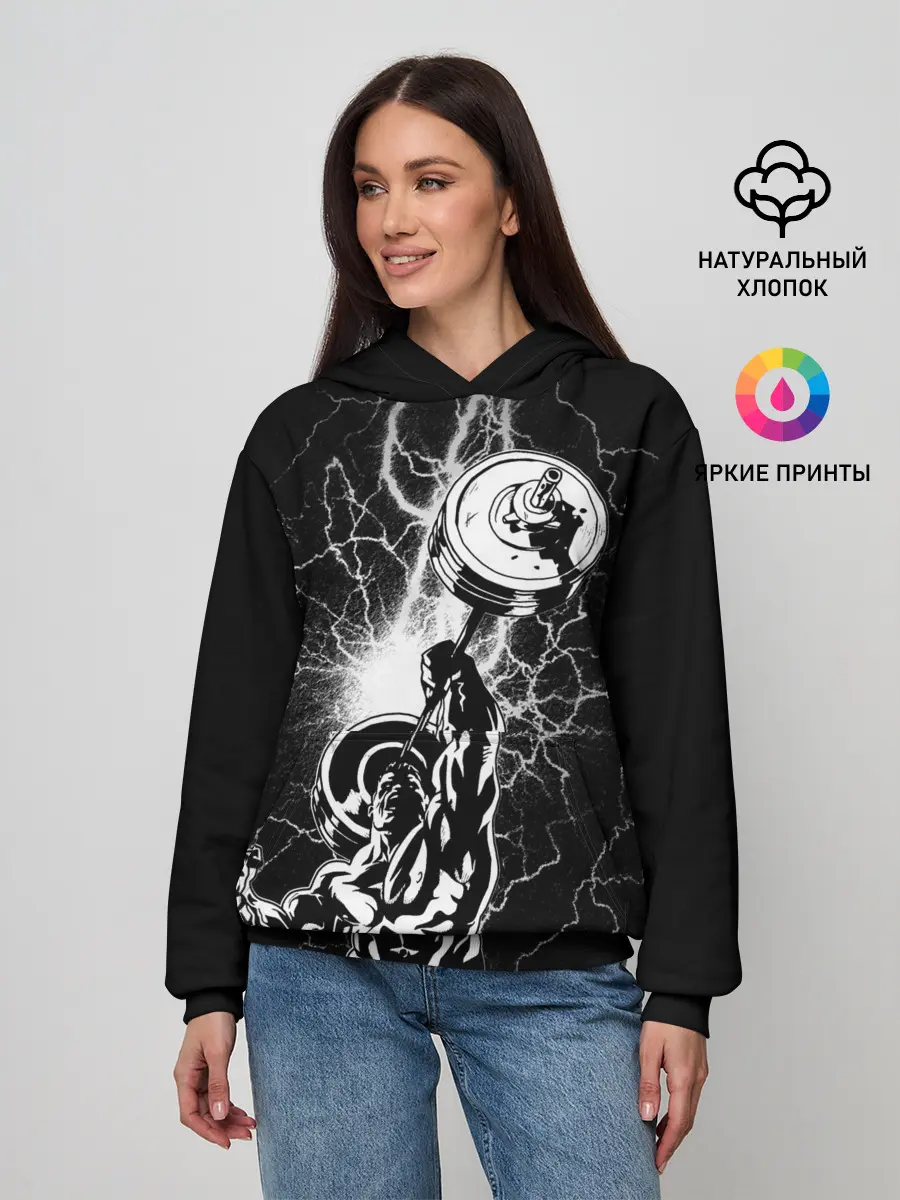 Женское худи / Powerlifting