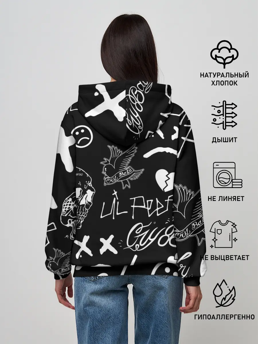 Женское худи / Lil Peep