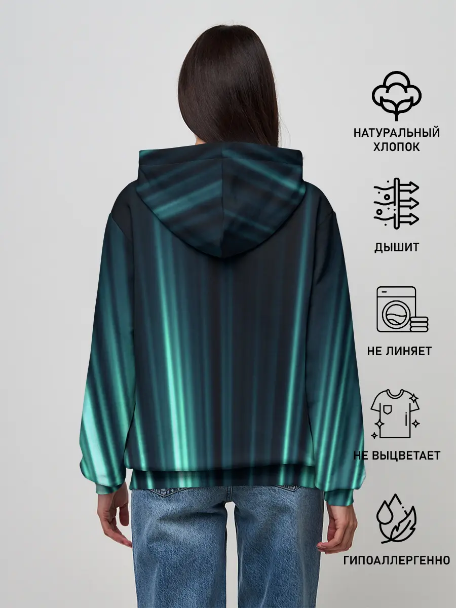 Женское худи / текстура