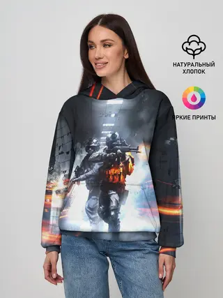 Женское худи / Battlefield