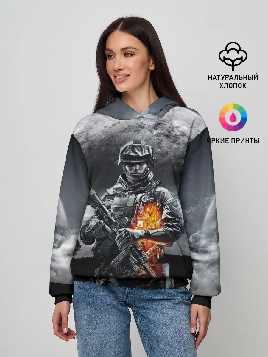 Женское худи / Battlefield