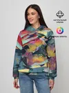 Женское худи / Абстрактный рисунок