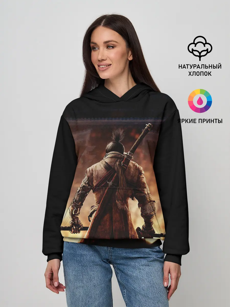 Женское худи / Sekiro shadows die twice