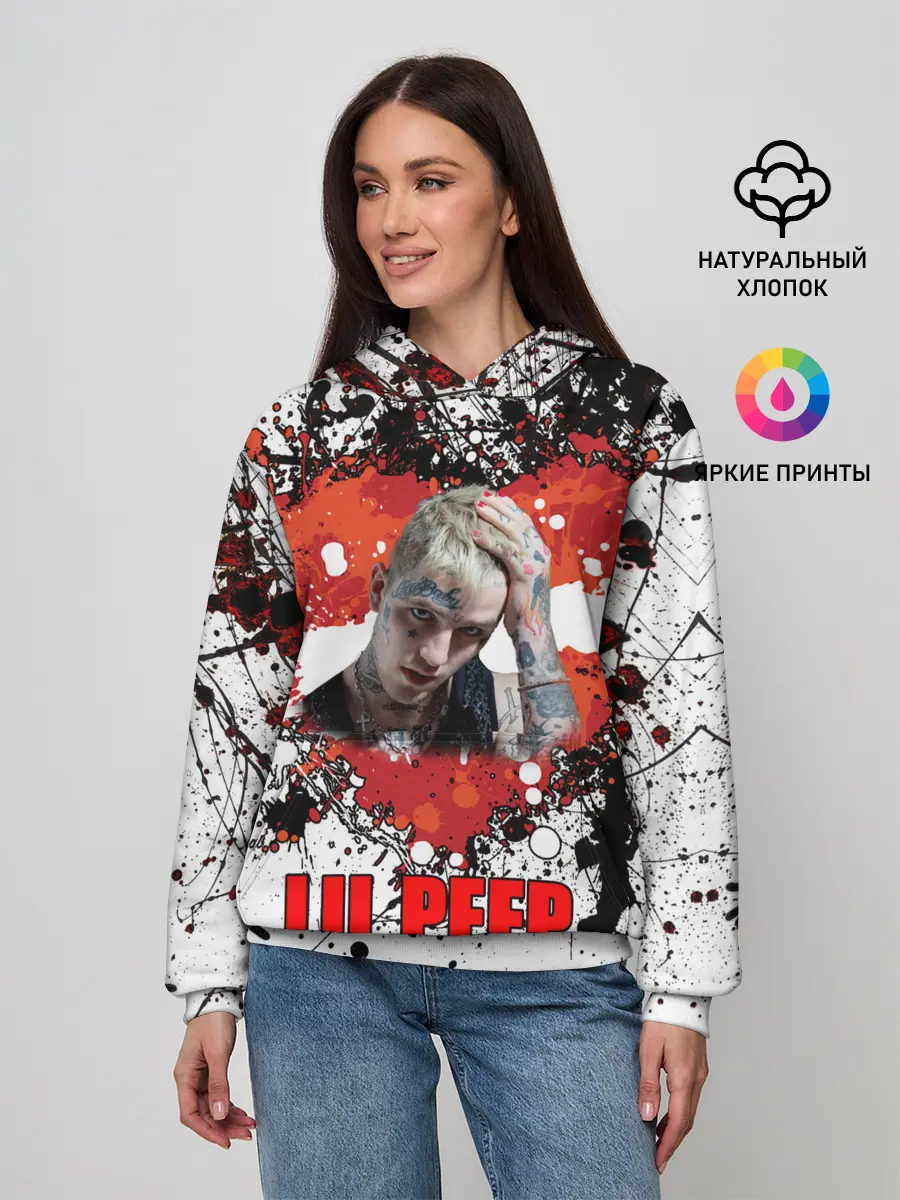 Женское худи / Lil Peep
