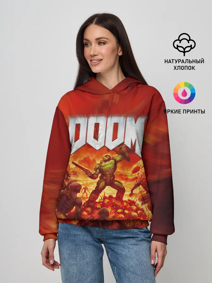 Женское худи / DOOM