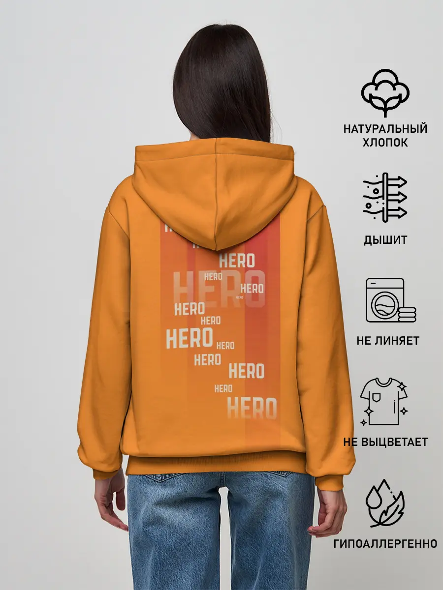 Женское худи / HERO.Джейк