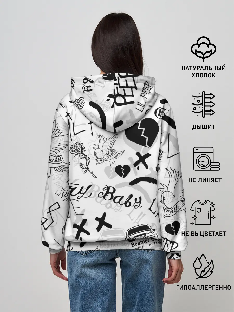 Женское худи / LIL PEEP