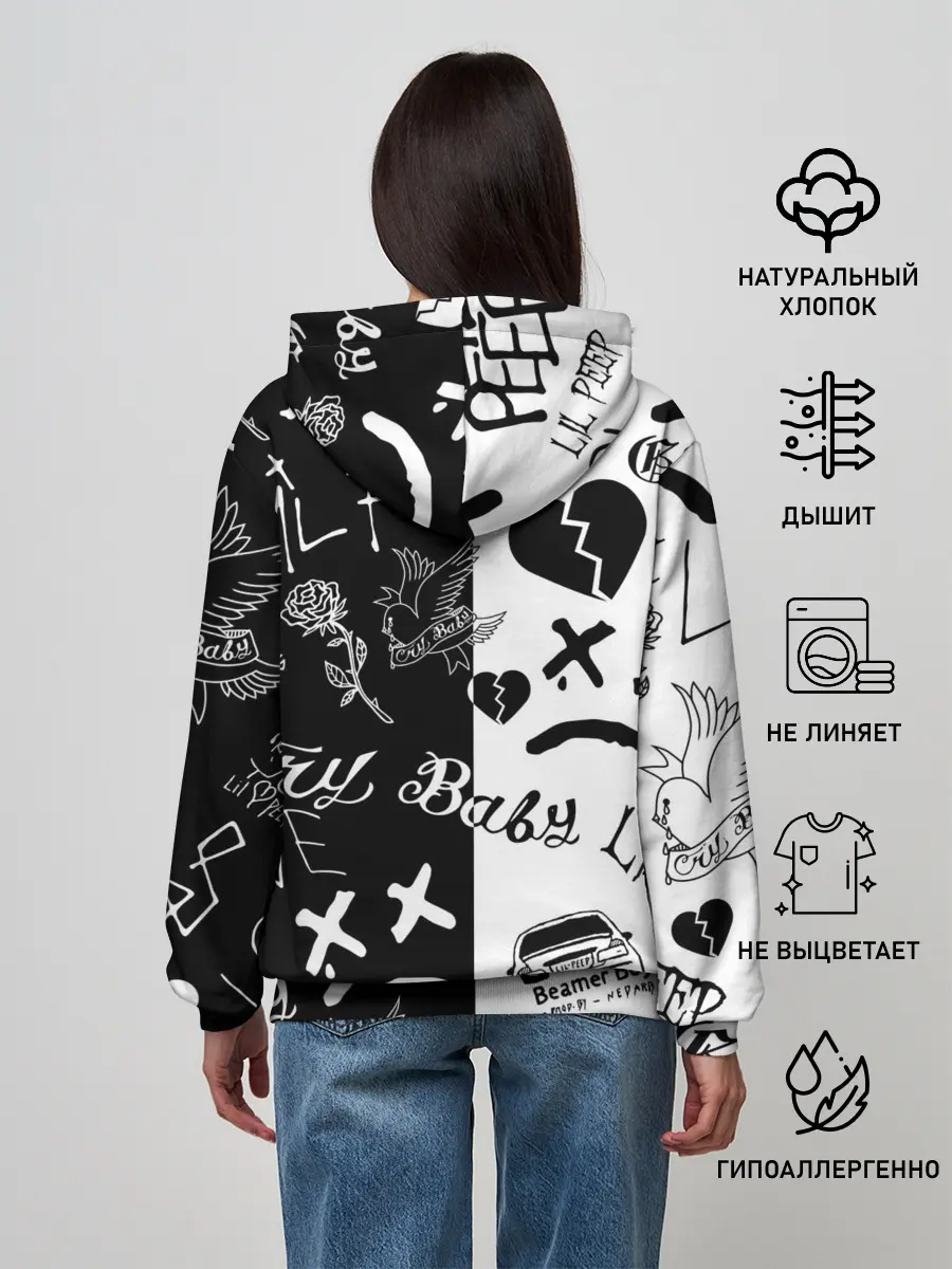 Женское худи / LIL PEEP