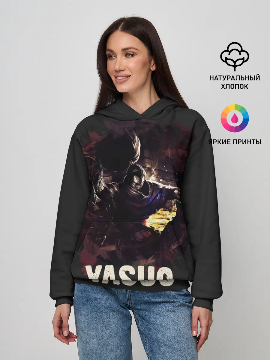 Женское худи / Yasuo