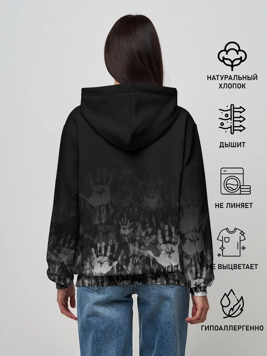 Женское худи / nCoV | КОРОНАВИРУС