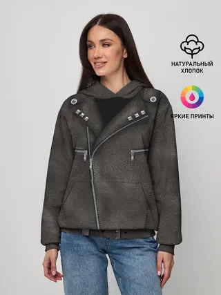 Женское худи / Косуха Байкерская