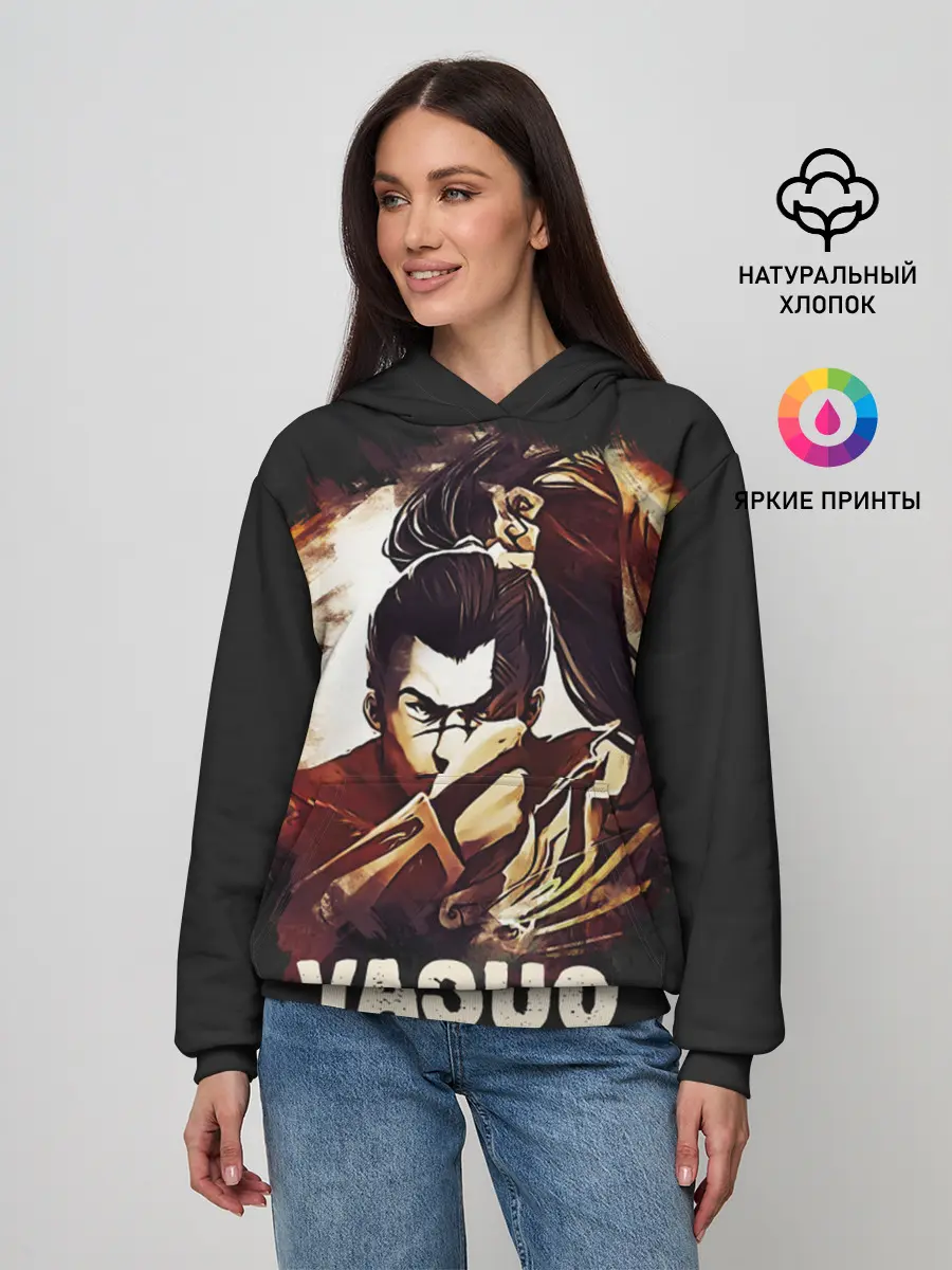 Женское худи / Yasuo