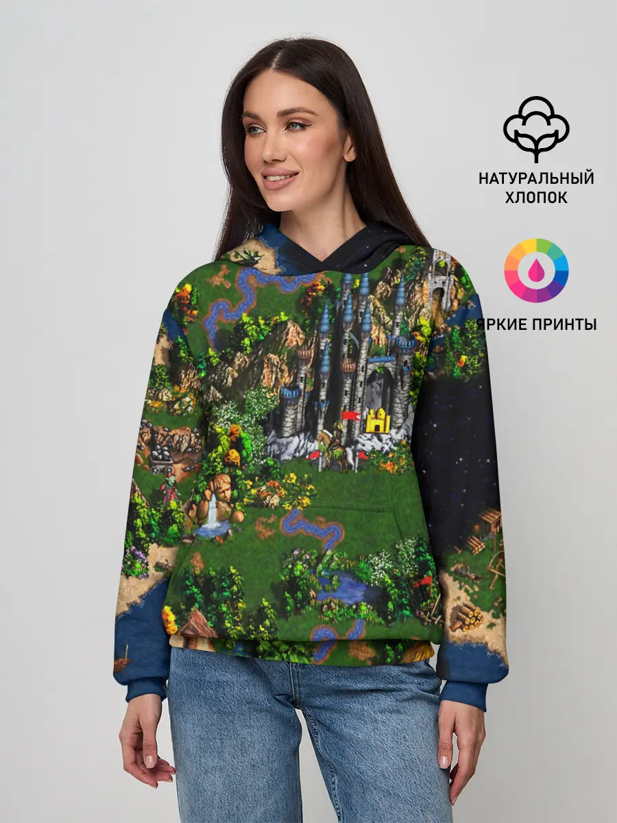 Женское худи / Heroes of Might and Magic