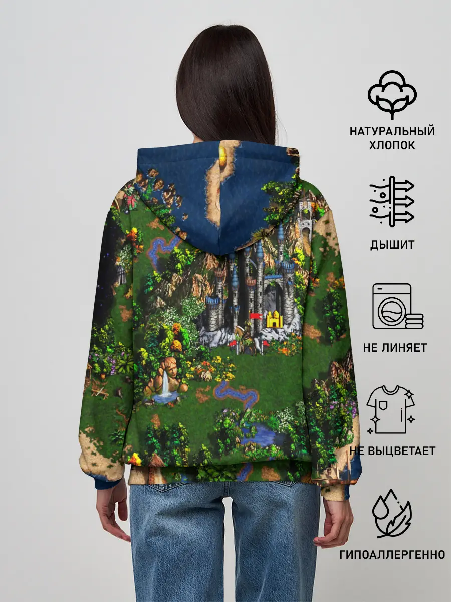 Женское худи / Heroes of Might and Magic