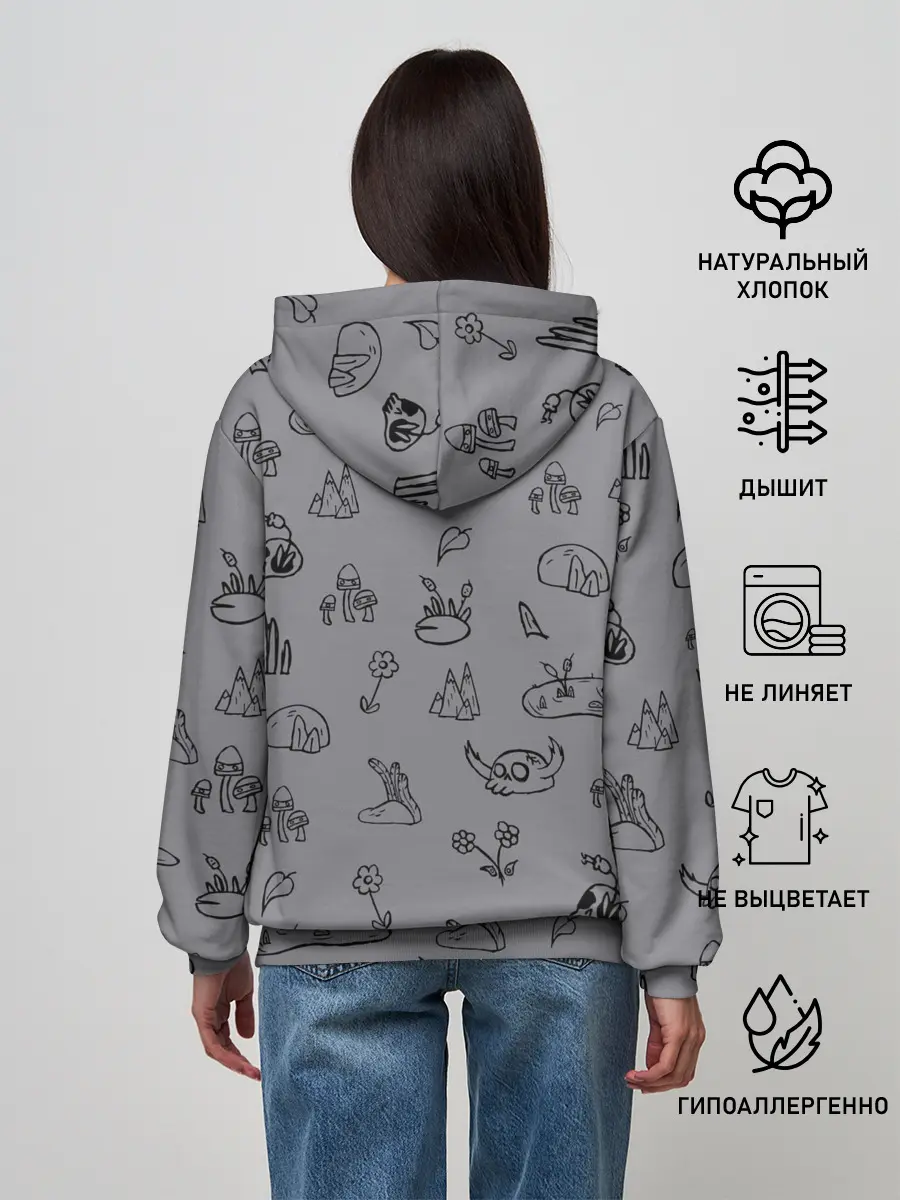 Женское худи / лягушка-портал