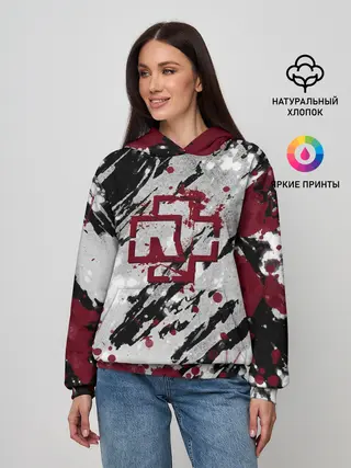 Женское худи / Rammstein