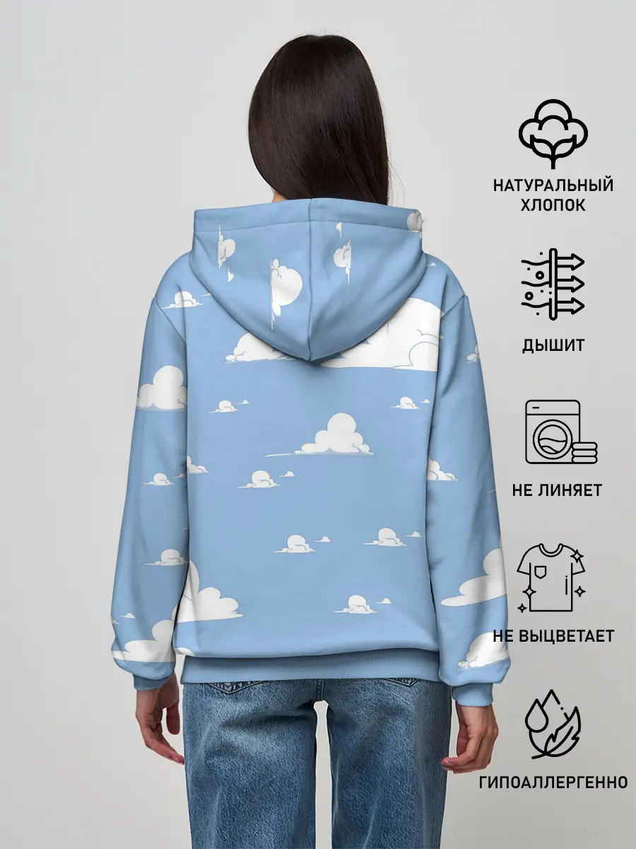 Женское худи / Время Приключений