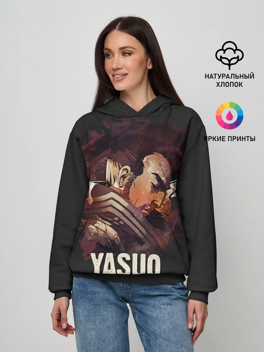 Женское худи / Yasuo