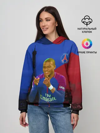 Женское худи / Мбапе
