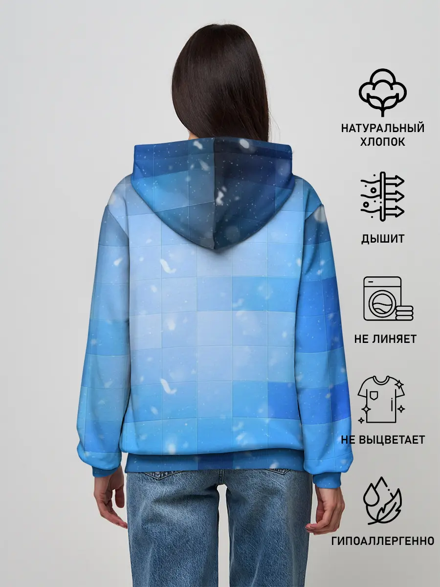 Женское худи / Minecraft / Майнкрафт