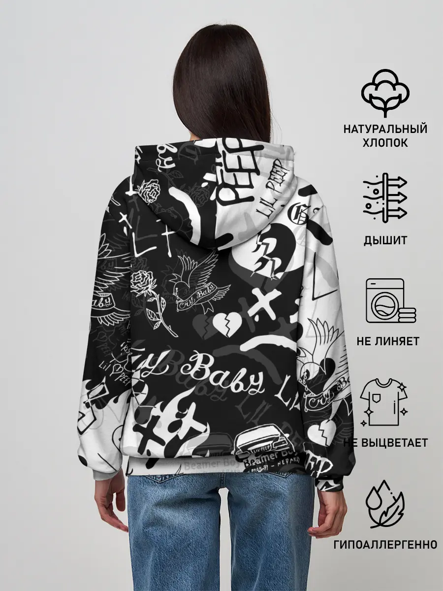 Женское худи / LIL PEEP