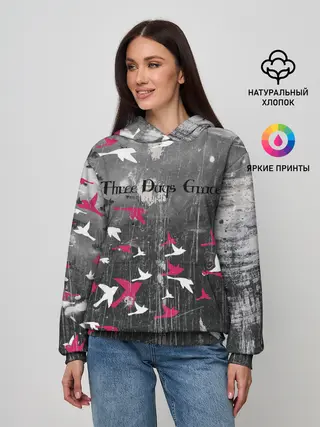 Женское худи / Three Days Grace art