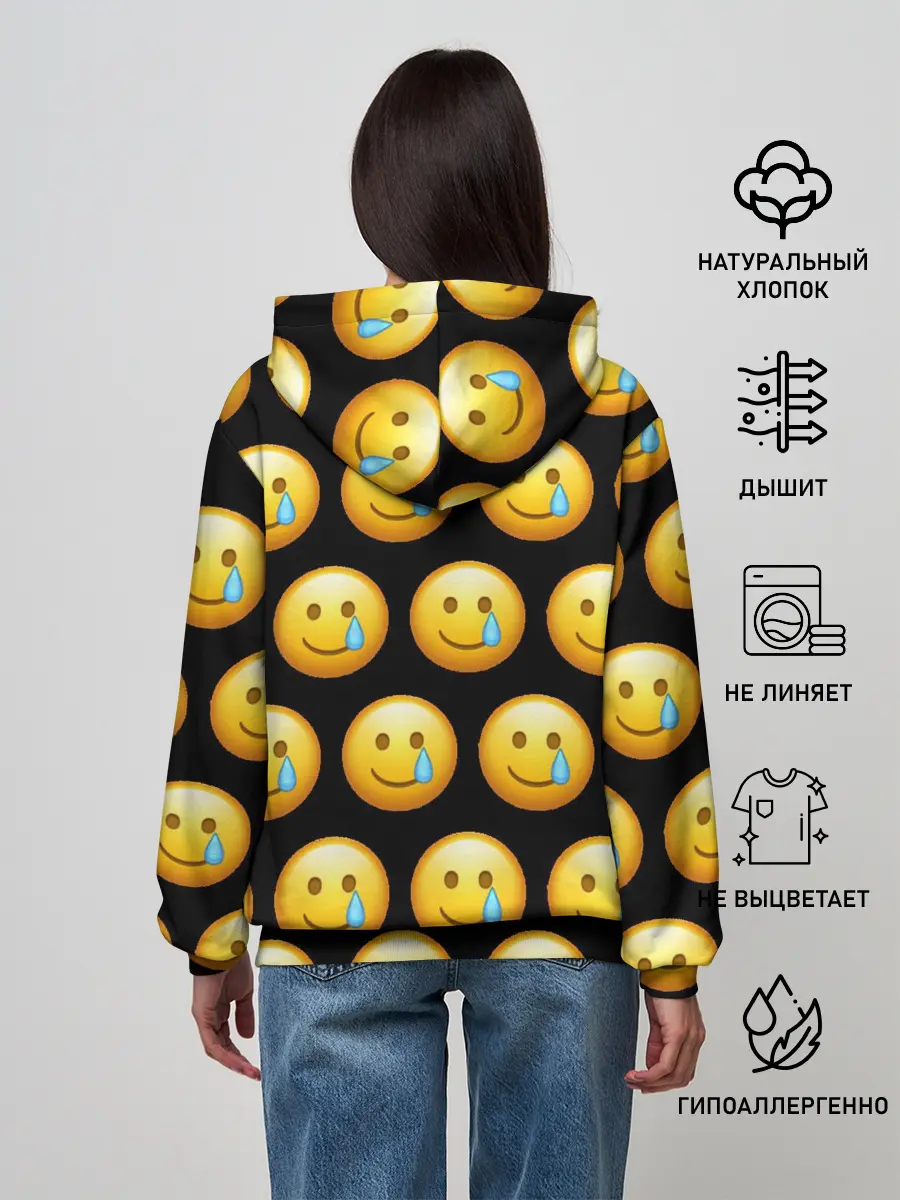 Женское худи / New Emoji