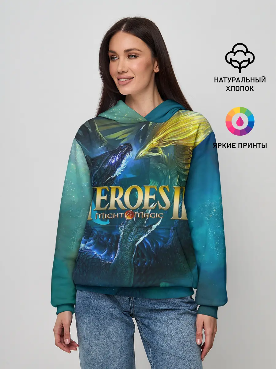 Женское худи / Heroes of Might and Magic