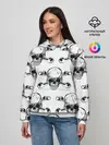 Женское худи / Череп и кости