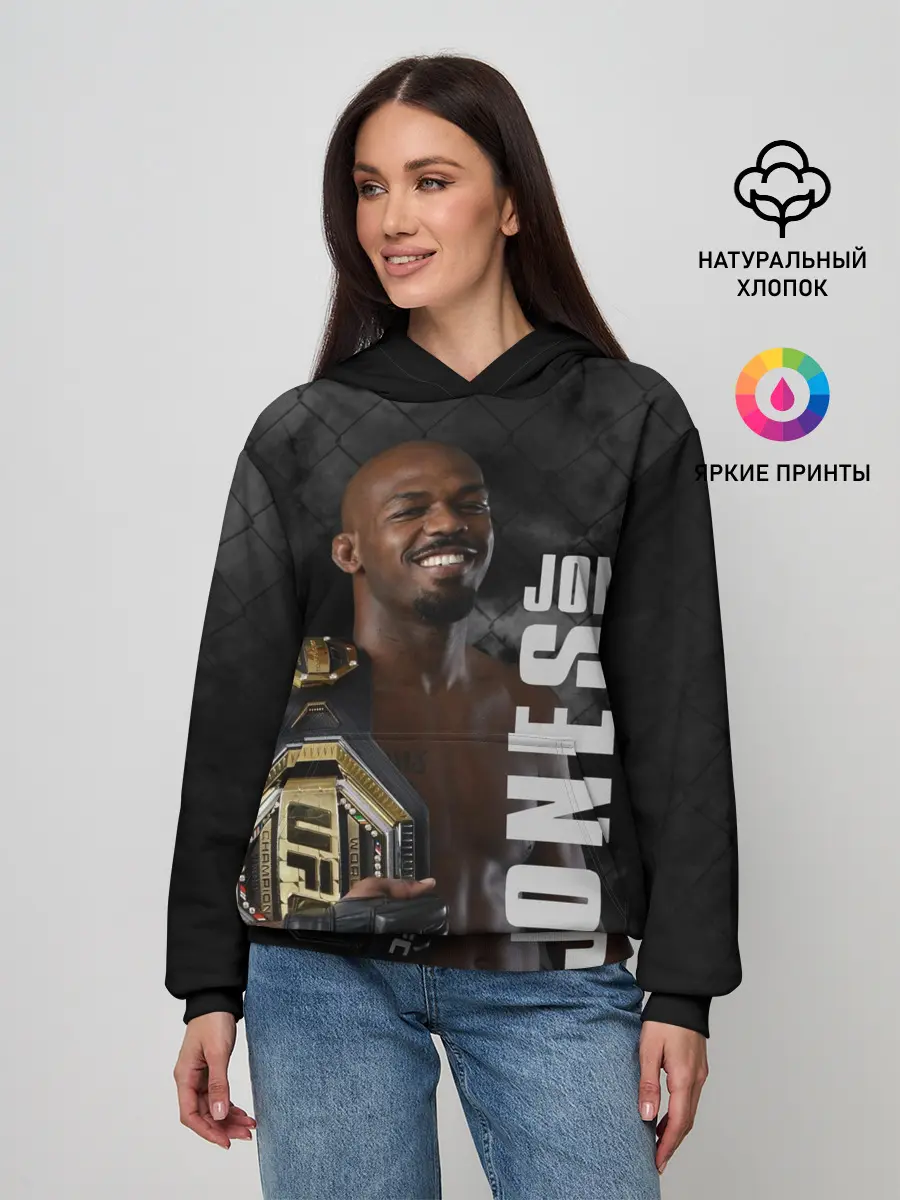 Женское худи / Jon Jones / Джон Джонс