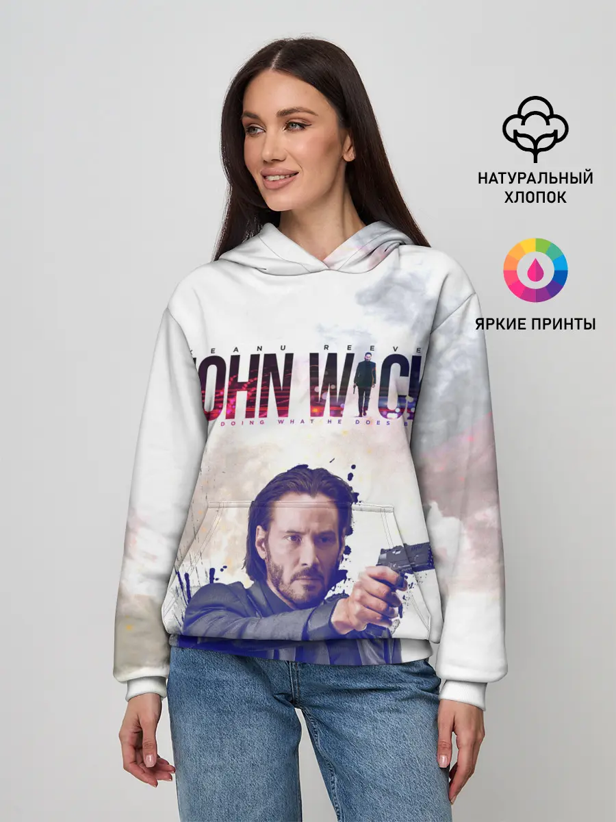 Женское худи / John Wick