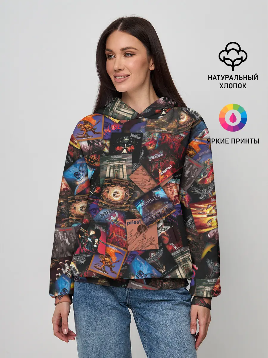 Женское худи / Judas Priest Дискография