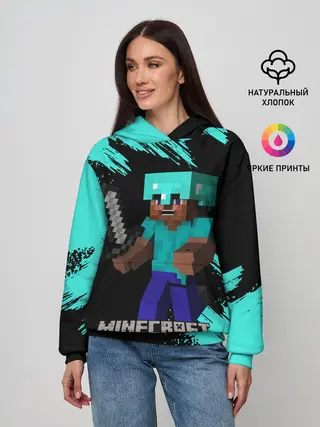 Женское худи / MINECRAFT