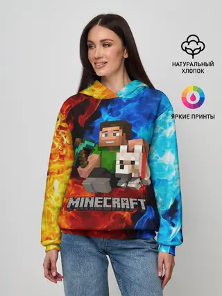 Женское худи / MINECRAFT