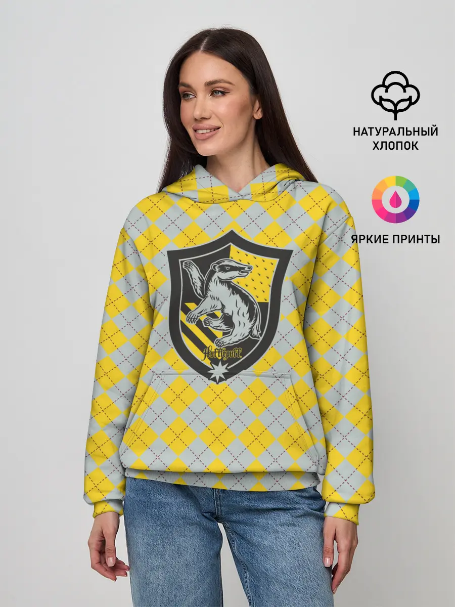 Женское худи / Coat of Hufflepuff