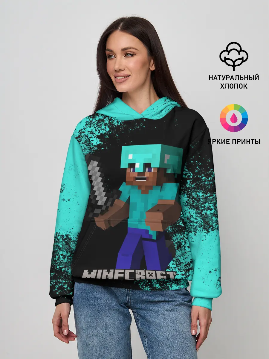 Женское худи / MINECRAFT