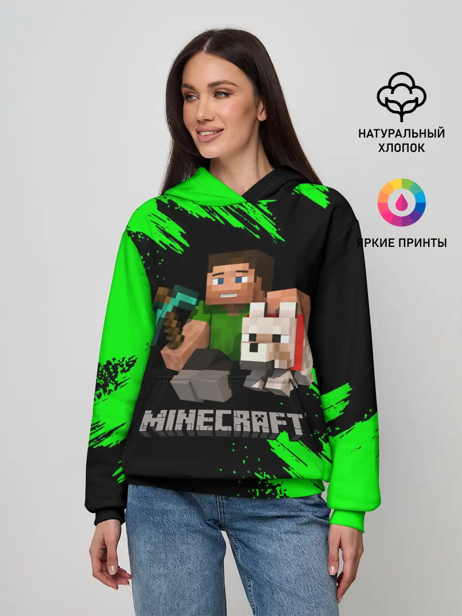 Женское худи / MINECRAFT