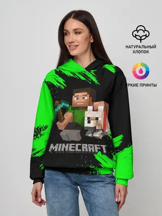 Женское худи / MINECRAFT
