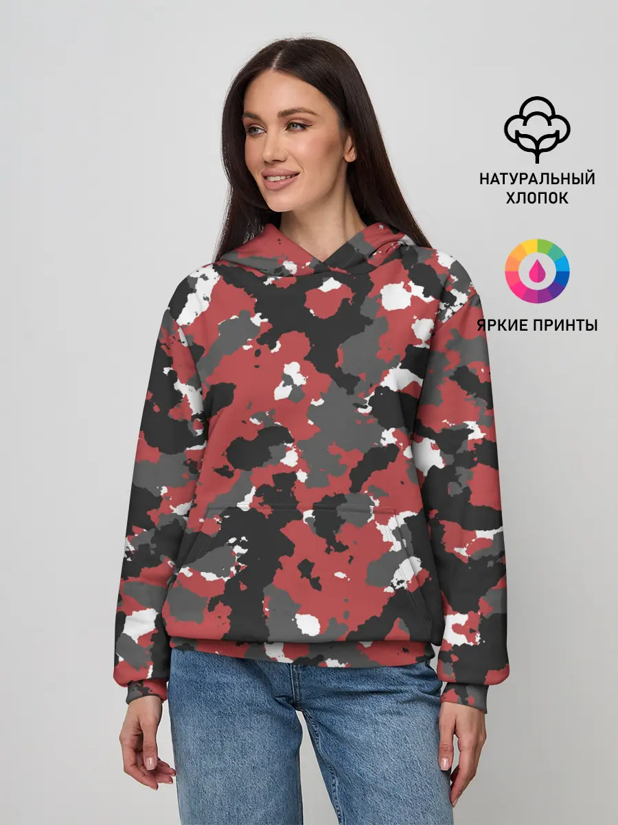 Женское худи / КАМУФЛЯЖ