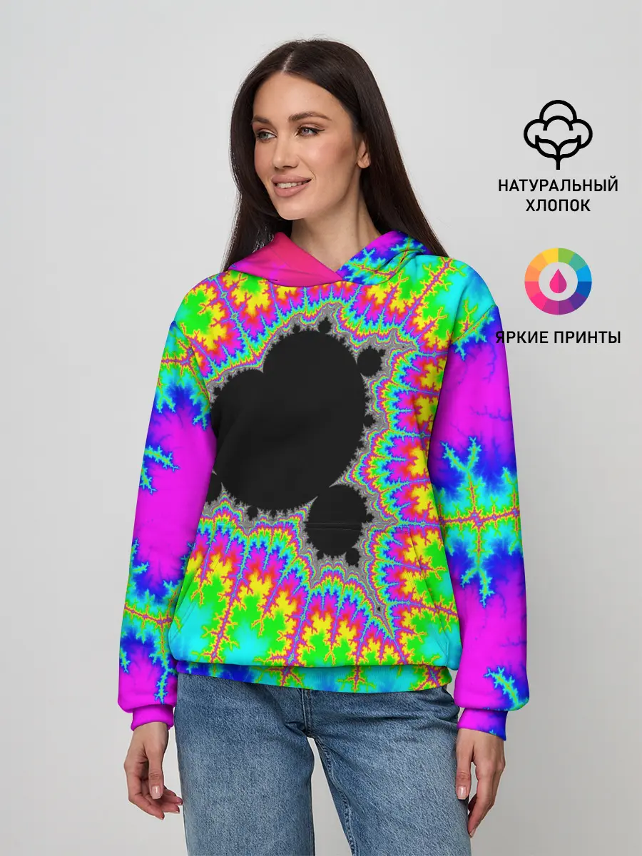 Женское худи / NEON PSY